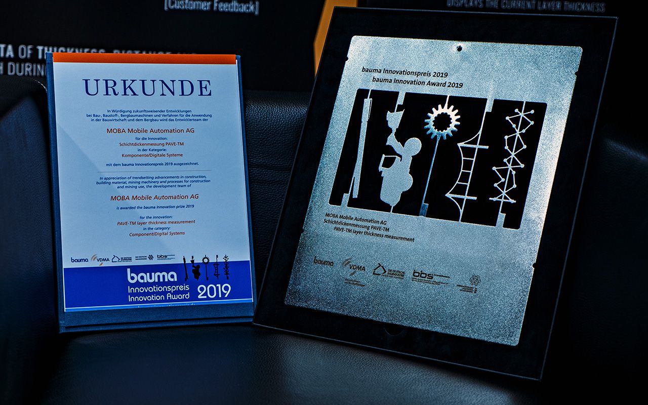 bauma Innovation Award 2019